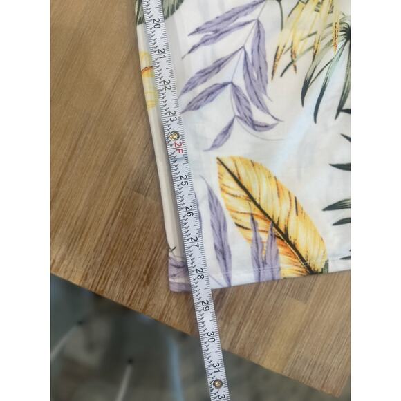 Philosophy Flowy Stretch Pants|Floral Tropical Design|Size Medium - Picture 6 of 9